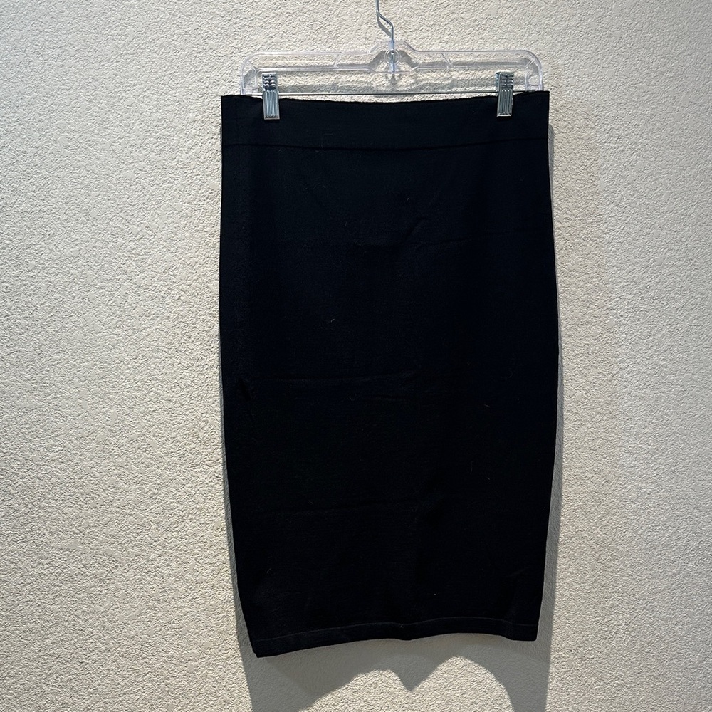 Classic Black Pencil Skirt - Women's Size Small